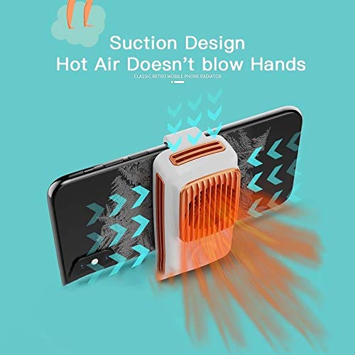 BBSJ Mobile Phone Cooling and Freezing Semiconductor Radiator Fan Handle Mobile Phone Cooler Phones Telecommunications (Color : D)