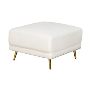 modular sectional sofa customizable sherpa fabric with ottoman for living room