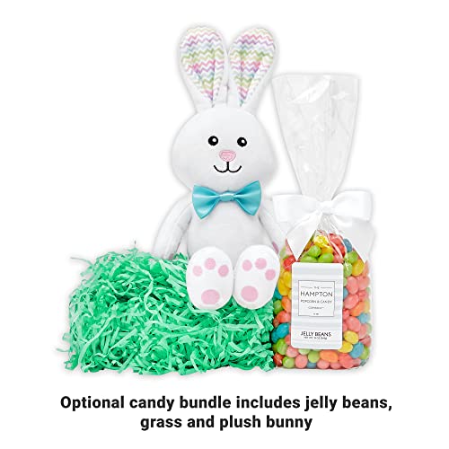 Let's Make Memories Personalized Furry Critter Easter Basket for Kids - Pink Bunny