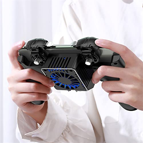 ygqzm Mobile Radiator Gamepad Controller Mobile Phone Cooler Handle Semiconductor Cooling Fan Holder