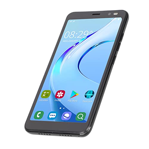 Rino4 Pro Phone, RAM 2GB ROM 32GB 5.45 Inch Unlocked Cell Phone 3200mAh Battery HD Full Screen for Work (Black)