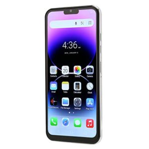 vingvo cell phone, 6.53 inch full screen dual sim dual standby 6000mah high capacity battery mobile phone mt6735 cpu processor for work (us plug)
