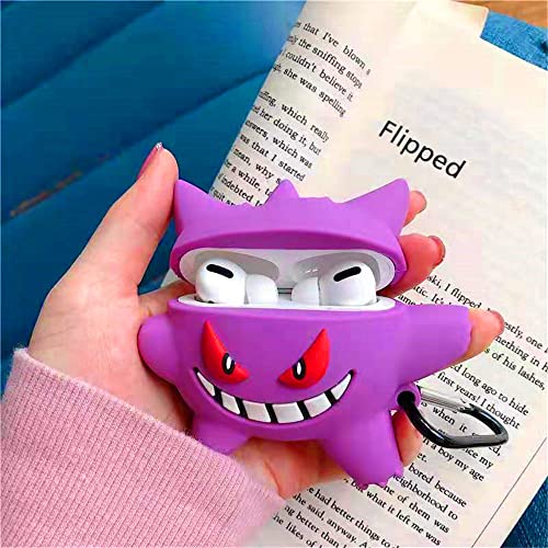 Case for AirPod 1st/2nd Generation 2023, Cute AirPod 2/1 Case Cartoon Character Case, Unique Design Funny Fun Kawaii 3D Cartoon Characters Soft Silicone AirPod Case Cover for Men Women