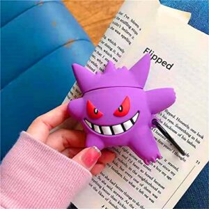 Case for AirPod 1st/2nd Generation 2023, Cute AirPod 2/1 Case Cartoon Character Case, Unique Design Funny Fun Kawaii 3D Cartoon Characters Soft Silicone AirPod Case Cover for Men Women