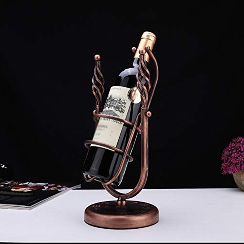 ZYZMH Swing Wine Rack Wine Rack Decoration Creative Display Rack Wine Bottle Rack Home European Wine Rack