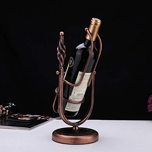 ZYZMH Swing Wine Rack Wine Rack Decoration Creative Display Rack Wine Bottle Rack Home European Wine Rack