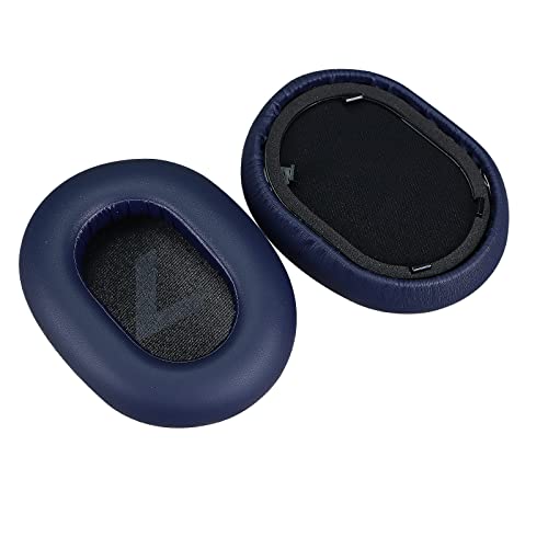 MOLGRIA GO 810 Protein Leather Ear Pads Cushion Replacement Earpads for Plantronics BackBeat GO 810 Over-Ear Wireless Headphones(Blue)