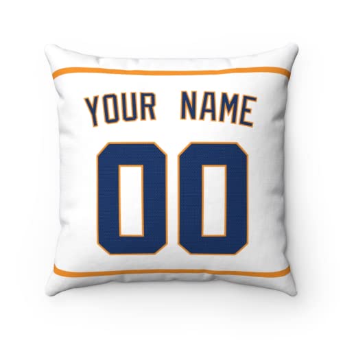 INAOO Throw Pillow Custom Any Name Number Personalized Gifts for Houston