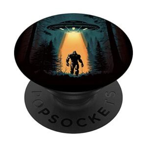 funny aliens ufo bigfoot sasquatch conspiracy popsockets swappable popgrip