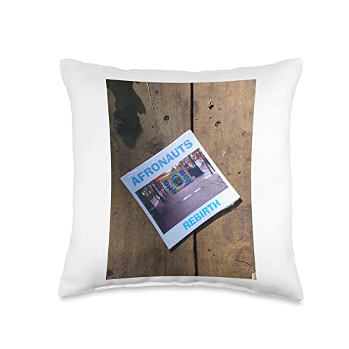 WhistlerSTL Records AFRONAUTS-1 Throw Pillow, 16x16, Multicolor