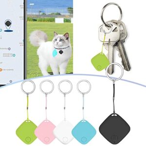 2023 new portable tracker, bluetooth 5.0 smart anti-lost real time mini tracking locator, item finder device for mobile keys wallets luggages bags kids pets