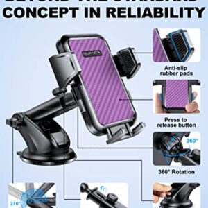 GUANDA TECHNOLOGIES CO., LTD. Cell Phone Stand, Desk Phone Holder, Upgraded Car Mount Phone Holder Dashboard Windshield