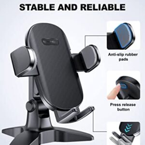 GUANDA TECHNOLOGIES CO., LTD. Cell Phone Stand, Desk Phone Holder, Upgraded Car Mount Phone Holder Dashboard Windshield