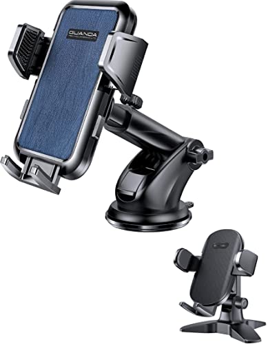 GUANDA TECHNOLOGIES CO., LTD. Cell Phone Stand, Desk Phone Holder, Upgraded Car Mount Phone Holder Dashboard Windshield