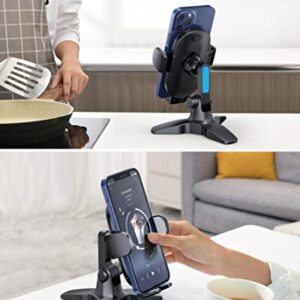 GUANDA TECHNOLOGIES CO., LTD. Cell Phone Stand, Desk Phone Holder, Upgraded Car Mount Phone Holder Dashboard Windshield