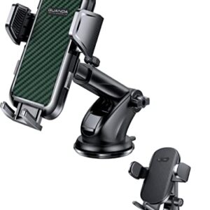 GUANDA TECHNOLOGIES CO., LTD. Cell Phone Stand, Desk Phone Holder, Upgraded Car Mount Phone Holder Dashboard Windshield