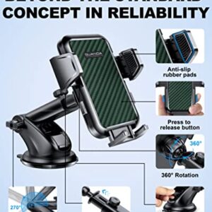 GUANDA TECHNOLOGIES CO., LTD. Cell Phone Stand, Desk Phone Holder, Upgraded Car Mount Phone Holder Dashboard Windshield