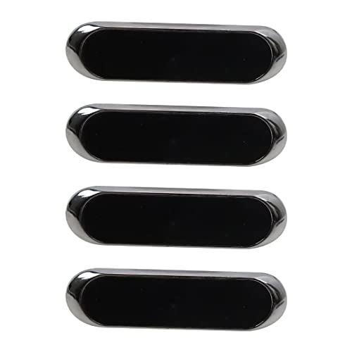 Xspeedonline 4Pcs Strip Shape Magnetic Car Phone Holder Stand for iPhone Magnet Mount Accessories Fit Most Cars - Black