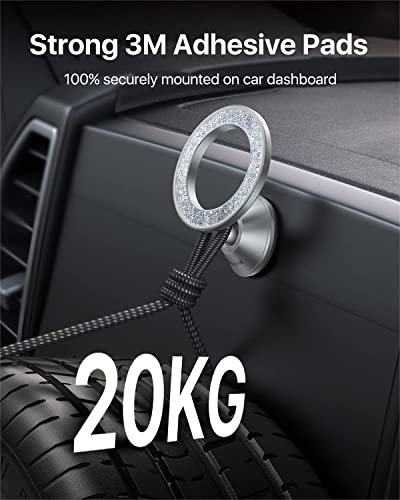 andobil Magnetic Phone Grip & Magnetic Car Mount