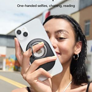 andobil Magnetic Phone Grip Bling & Carbon Fiber