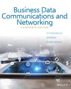 business data communications and networking, 13th edition