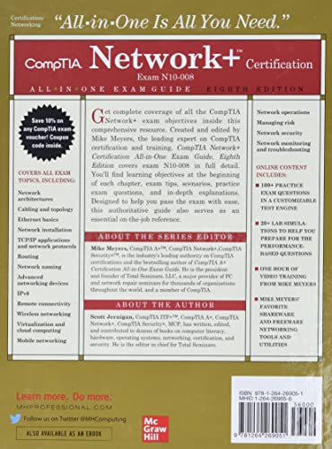 Comptia Network+ Certification All-In-One Exam Guide, Eighth Edition (Exam N10-008)