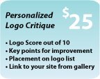 personalized logo critique