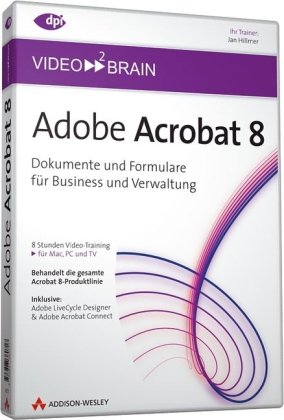 Adobe Acrobat 8. DVD-ROM für Windows ab 98/MacOSX ab 10.1