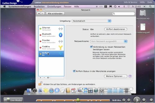 Einstieg in Mac OS X 10.5 Leopard f�r Win Vista/XP/2000/98 o. Mac OS X