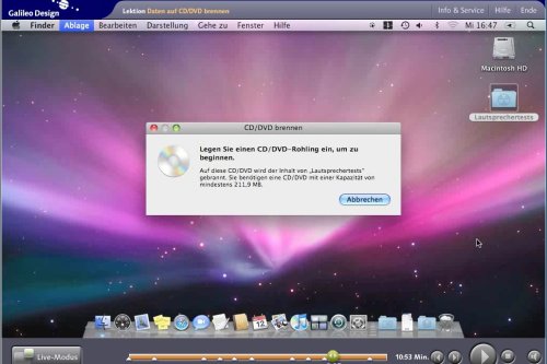 Einstieg in Mac OS X 10.5 Leopard f�r Win Vista/XP/2000/98 o. Mac OS X