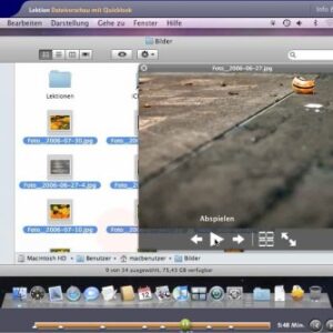 Einstieg in Mac OS X 10.5 Leopard f�r Win Vista/XP/2000/98 o. Mac OS X