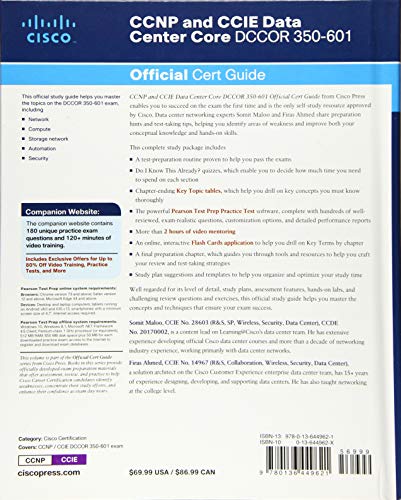 CCNP and CCIE Data Center Core DCCOR 350-601 Official Cert Guide