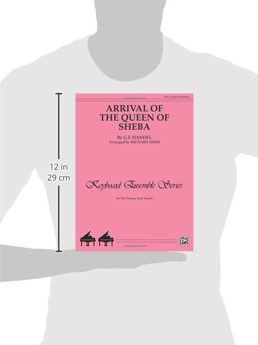 Arrival of the Queen of Sheba: Sheet (Keyboard Ensemble Series)