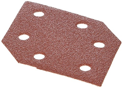 PORTER-CABLE 767600805 80 Grit Diamond-Shaped Hook & Loop Profile Sanding Sheets (5-Pack)