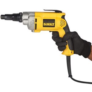 DEWALT Drywall Screw Gun, 6.5-Amp (DW268) , 0.25