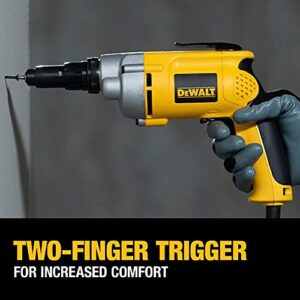 DEWALT Drywall Screw Gun, 6.5-Amp (DW268) , 0.25