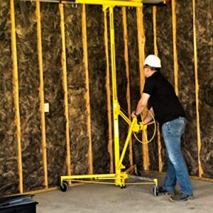 Telpro Inc. 138-2 Panellift Drywall Lift, Yellow