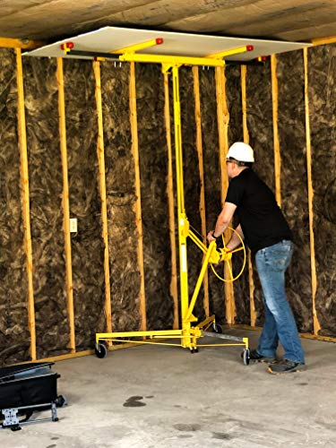 Telpro Inc. 138-2 Panellift Drywall Lift, Yellow