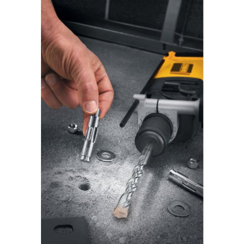 DEWALT SDS+ Hammer Bit, Rock Carbide, 1/2-Inch by 4-Inch by 6-Inch (DW5437)