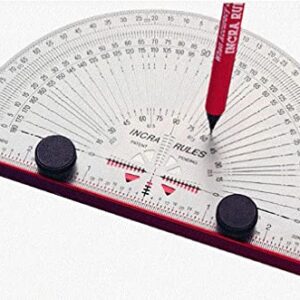 Incra PROTRAC06 6-Inch Precision Marking Protractor