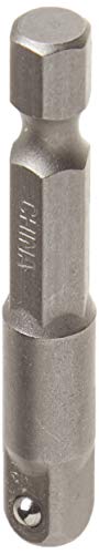 DEWALT Hex Socket Adapter (DW2541), Silver, 1/4-Inch