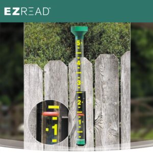 headwind consumer products ezread - jumbo ezread rain gauge with float 820-0002 - easy to read, waterproof,for outdoor use, 26 inches tall