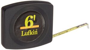 crescent lufkin handy pocket tape, 1/4" x 6'