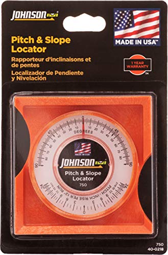 Johnson Level & Tool 750 Pitch & Slope Locator, Orange, 1 Level