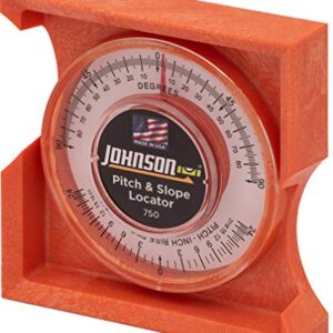 Johnson Level & Tool 750 Pitch & Slope Locator, Orange, 1 Level