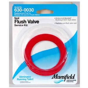mansfield plumbing 0030 flush valve service pack, fits 210/211 flush valve