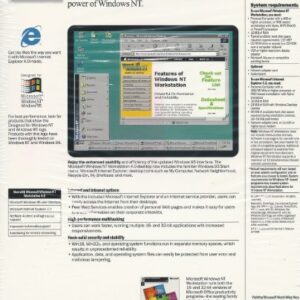 Microsoft Windows NT Workstation 4.0 Upgrade with Service Pack