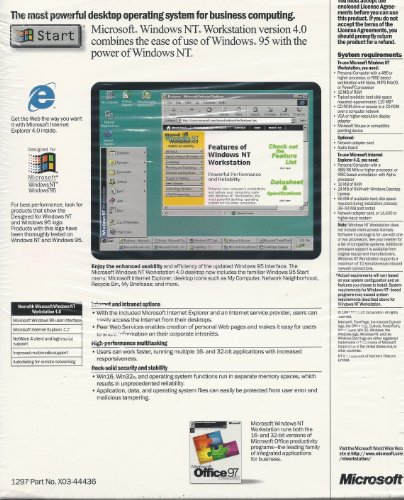 Microsoft Windows NT Workstation 4.0 Upgrade with Service Pack