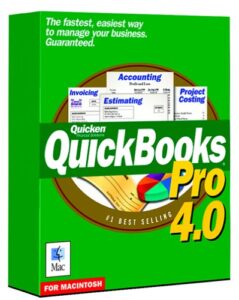 quickbooks pro 4.0 for macintosh