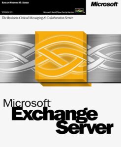 exchange server 5.5 upgrade with outlook 2000 [old version]